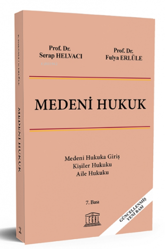 Medeni Hukuk | Serap Helvacı | Legal Yayıncılık