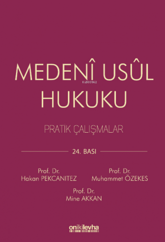 Medeni Usul Hukuku Pratik Çalışmalar | Hakan Pekcanıtez | On İki Levha