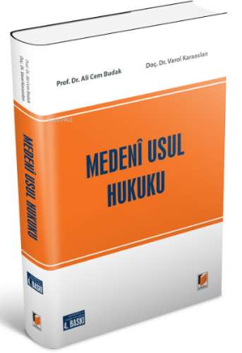 Medeni Usul Hukuku | Ali Cem Budak | Adalet Yayınevi