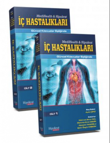 MediHealth & Hipokrat İç Hastalıkları 2 Cilt Set Güncel Kılavuzlar Eşl