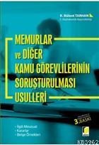 Memurlar ve Diğer Kamu Görevlilerinin Soruşturulması Usülleri İlgili M