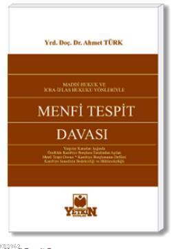 Menfi Tespit Davası | Ahmet Türk | Yetkin Yayınları