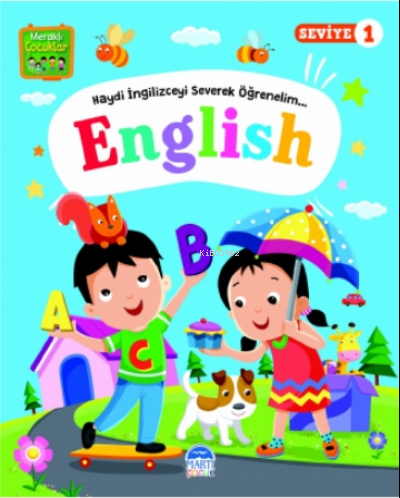 Meraklı Çocuklar;English Seviye-1 | Catmin Books | Martı Çocuk Yayınla