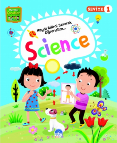 Meraklı Çocuklar;Science-Seviye 1 | Catmin Books | Martı Çocuk Yayınla