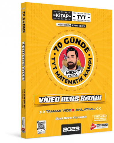 Mert Hoca Yayınları / 2023 70 Günde TYT Matematik Kampı Video Ders Kit