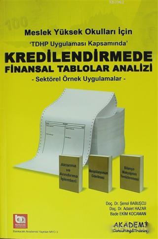 Meslek Yüksek Okulları İçin Kredilendirmede Finansal Tablolar Analizi;