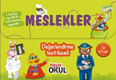 Meslekler 1. Sınıf Set | Nalan Aktaş Sönmez | Hayat Okul Kitaplar