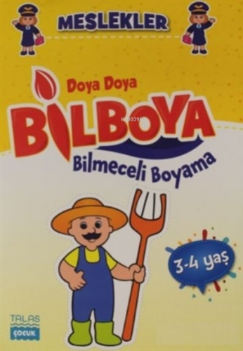 Meslekler - Doya Doya Bilboya Bilmeceli Boyama | Kolektif | Talas Yayı