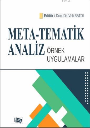 Meta - Tematik Analiz Örnek Uygulamalar | Kolektif | Anı Yayıncılık