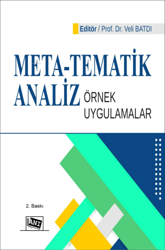 Meta - Tematik Analiz Örnek Uygulamalar | Kolektif | Anı Yayıncılık