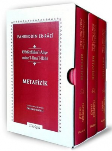 Metafizik: el-Metalibü'l - Aliye Seti - 3 Kitap Takım - Kutulu | Fahre