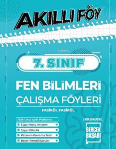 Metafor 7.Sınıf Fen Bilimleri Akıllı Föy | Kolektif | Gerçek Başarı Ya