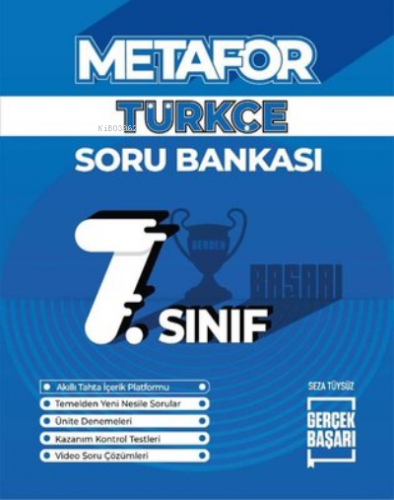 Metafor 7.Sınıf Türkçe Soru Bankası | Kolektif | Gerçek Başarı Yayınla