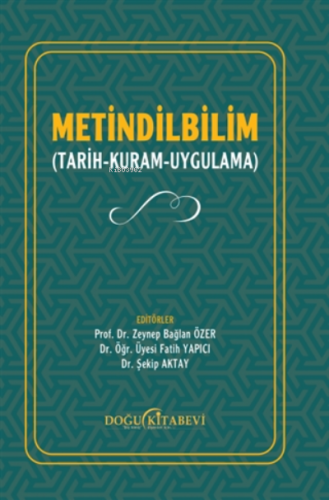 Metindilbilim | Zeynep Bağlan Özer | Doğu Kitabevi