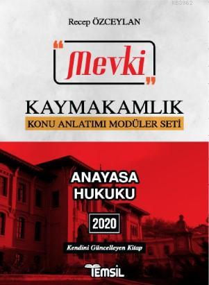 Mevki Anayasa Hukuku; Kaymakamlık Konu Anlatımı Modüller Seti | Recep 