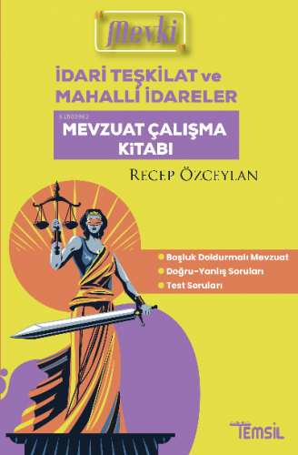 Mevki İdari Teşkilat Ve Mahalli İdareler Mevzuat Çalışma Kitabı | Rece