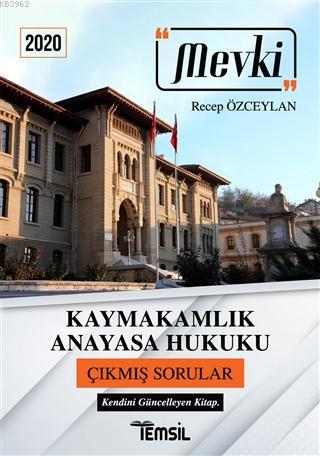 Mevki Kaymakamlık Anayasa Hukuku Çıkmış Sorular 2020 | Recep Özceylan 