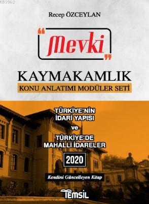 Mevki Türkiye'nin İdari Yapısı Türkiye'de Mahalli İdareler; Kaymakamlı