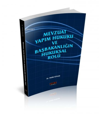 Mevzuat Yapım Hukuku | Yasin Söyler | Savaş Yayınevi