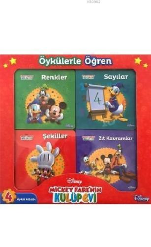 Mickey Fare'nin Kulüpevi Öykülerle Öğren (4Kitap) | Kolektif | Doğan E