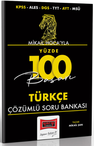 Mikail Hoca’yla Yüzde 100 Türkçe Çözümlü Soru Bankası | Mikail Şan | Y