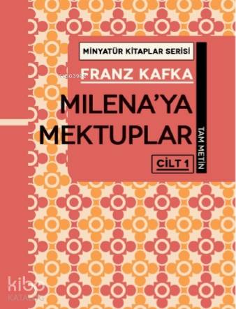 Milena'ya Mektuplar - Cilt 1 | Franz Kafka | Martı Yayınları