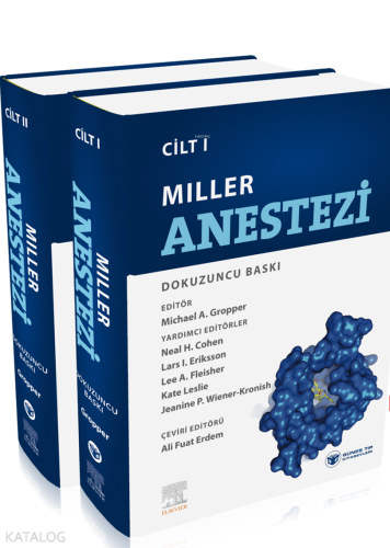 Miller Anestezi Cilt 1 (2 Cilt) | Micheal A.Gropper | Güneş Tıp Kitabe