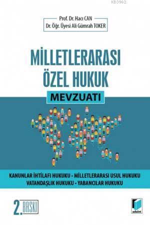 Milletlerarası Özel Hukuk Mevzuatı | Hacı Can | Adalet Yayınevi