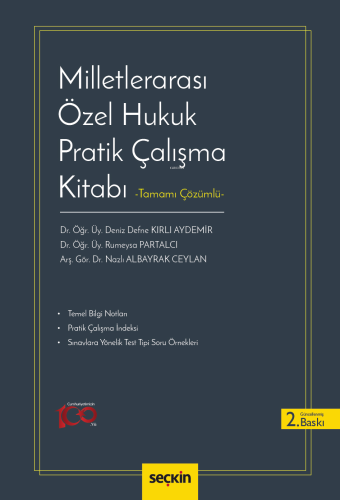 Milletlerarası Özel Hukuk Pratik Çalışma Kitabı | Rumeysa Partalcı | S