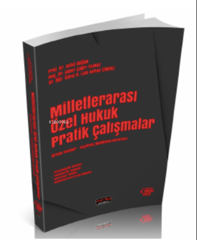 Milletlerarası Özel Hukuk Pratik Çalışmalar | Vahit Doğan | Savaş Yayı