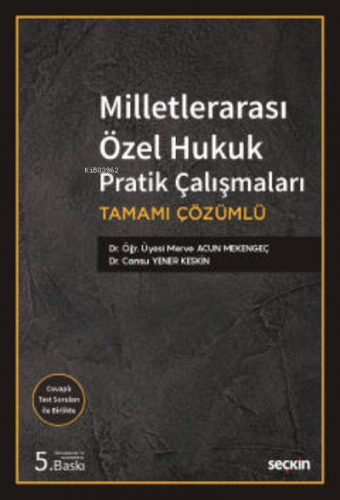 Milletlerarası Özel Hukuk Pratik Çalışmaları | Merve Acun Mekengeç | S