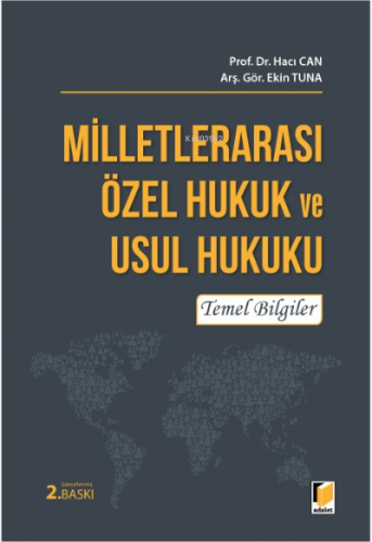 Milletlerarası Özel Hukuk ve Usul Hukuku Temel Bilgiler | Hacı Can | A