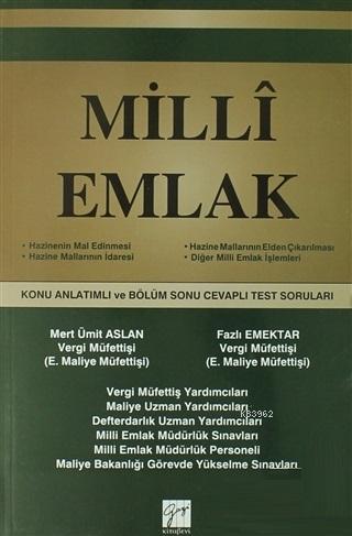 Milli Emlak Konu Anlatımlı ve Bölüm Sonu Cevaplı Test Soruları | Ümit 