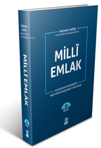 Milli Emlak | Salâhaddin Kardeş | Adalet Yayınevi