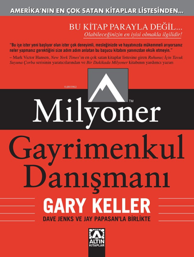 Milyoner Gayrimenkul Danışmanı | Gary Keller | Altın Kitaplar