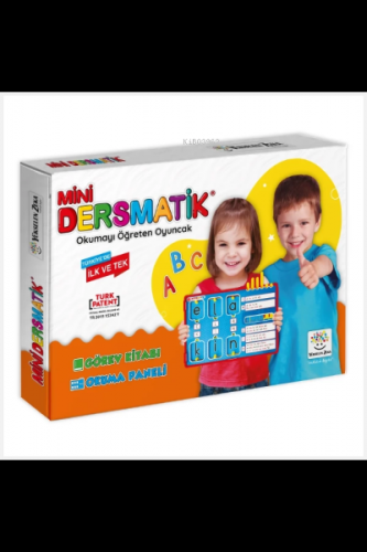 Mini Dersmatik - Okumayı Öğreten Oyuncak 1 KİTAP Yükselen Zeka | Kolek