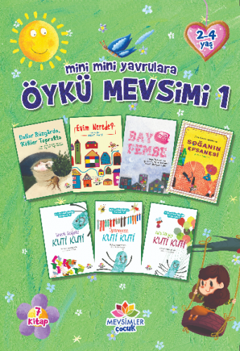 Mini Mini Yavrulara Öykü Mevsimi 1 (7 Kitap) | Kolektif | Mevsimler Ki