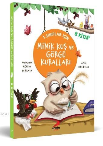 Minik Kuş ve Görgü Kuralları (8 Kitap Takım); 1. Sınıflar İçin | Esra 