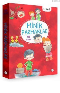 Minik Parmaklar Serisi (Düz Yazı) 1. Sınıf - 10 Kitap | Kolektif | Kuk