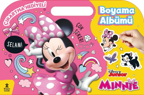 Minnie Çıkartma Hediyeli Boyama Albümü | Kolektif | Doğan Çocuk