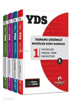 Modadil Tamamı Çözümlü Modüler Soru Bankası (4 Kitap) | Suat Gürcan | 