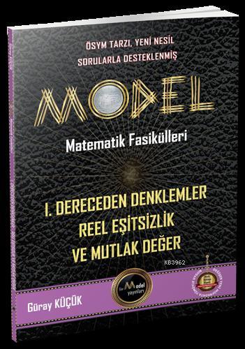 Model Yayınları Matematik Fasikülleri 1. Dereceden Denklemler Reel Eşi