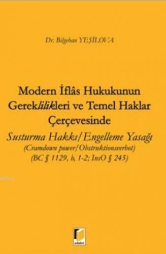 Modern İflas Hukukunun Gereklilikleri ve Temel Haklar Çerçevesinde; Su