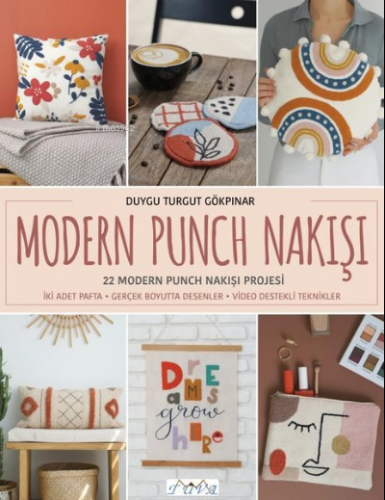 Modern Punch Nakışı | Duygu Turgut Gökpınar | Tuva Yayıncılık