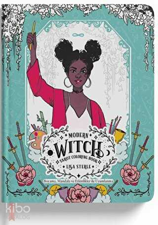 Modern Witch Tarot Coloring Book | Lisa Sterle | Ekorp Kitap