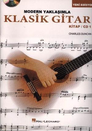 Modern Yaklaşımla Klasik Gitar Kitap CD 1 | Charles Duncan | Portemem 