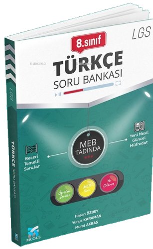 Modus Yayınları 8.Sınıf Türkçe Soru Bankası | Kolektif | Modus Kitap