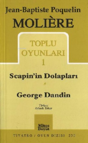 Moliere Toplu Oyunları 1 | Moliere | Mitos Boyut Yayınları