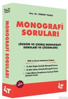 Monografi Soruları; Özgün ve Çıkmış Monografi Soruları ve Çözümleri | 