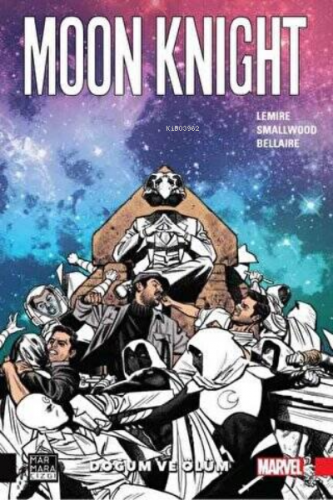 Moon Knight Cilt 03 - Doğum ve Ölüm | Jeff Lemire | Marmara Çizgi Yayı